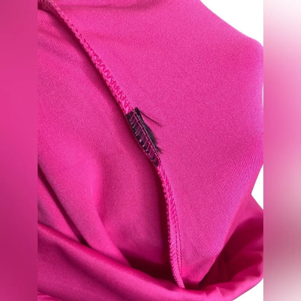 ALO Yoga Women's Bright Pink Athletic Leggings Sz. L